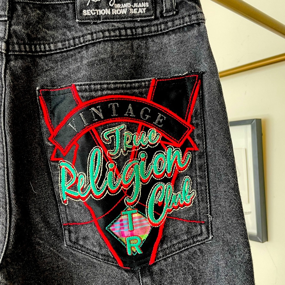 Rare vintage, True Religion club jeans